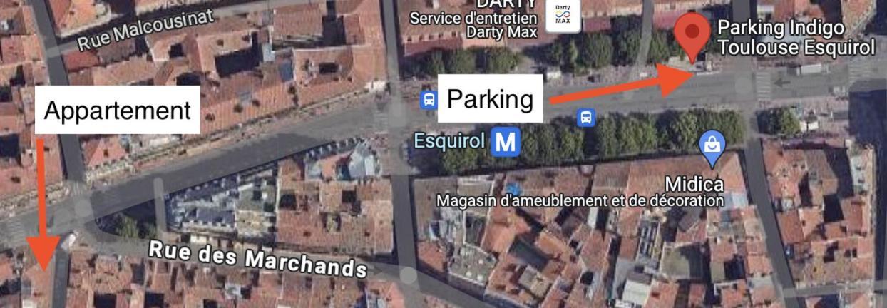 L'Elegant Paradoux - 3 Sdb - 2 Wc - Ascenseur - Parking - Plein Centre Toulouse Eksteriør billede